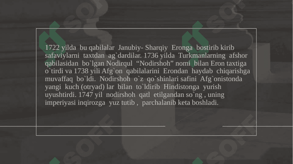 Afgʻoniston 18 19 asrlarda 4