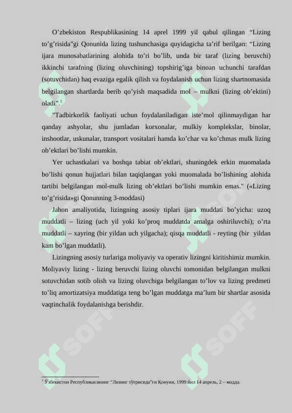 Investitsiyalarni moliyalashtirishning lizing mexanizmi 3