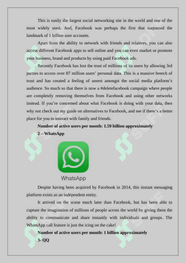 Social  networks 3