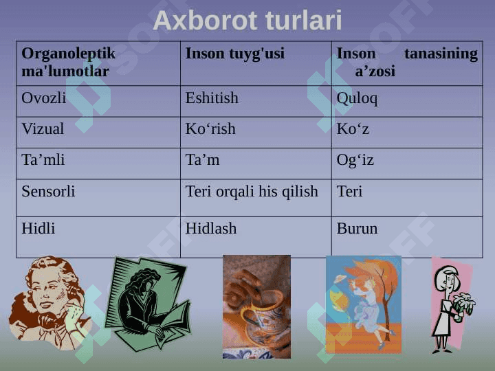 Axborot texnologiyasi tushunchasi  va klasifikatsiyasi 8