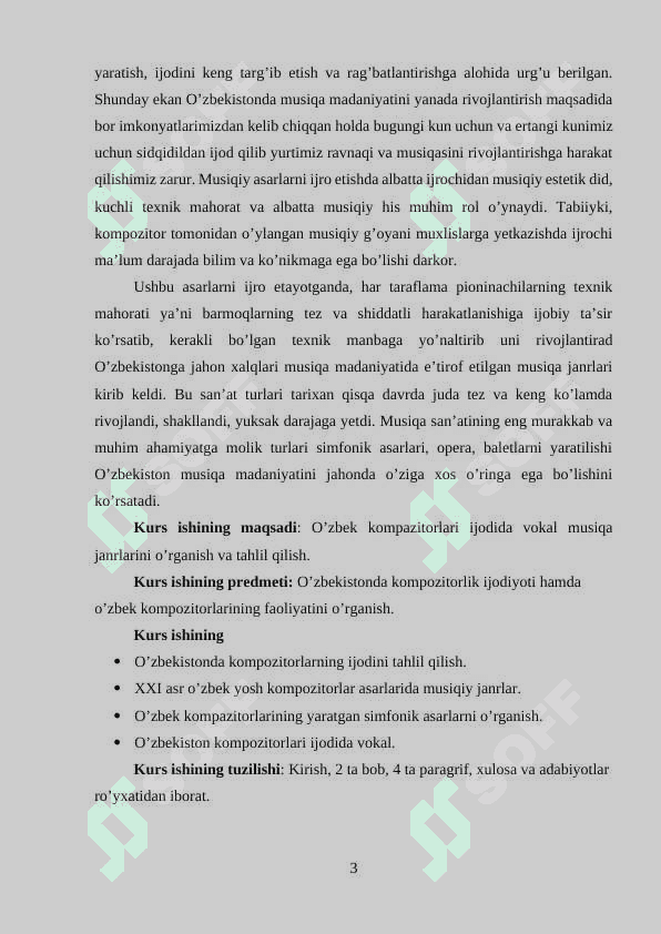 O’zbek kompazitorlari ijodida vokal musiqa janrlari 3