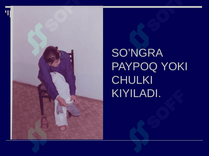 Ulatga qarshi kiyim kiyish tartibi 4