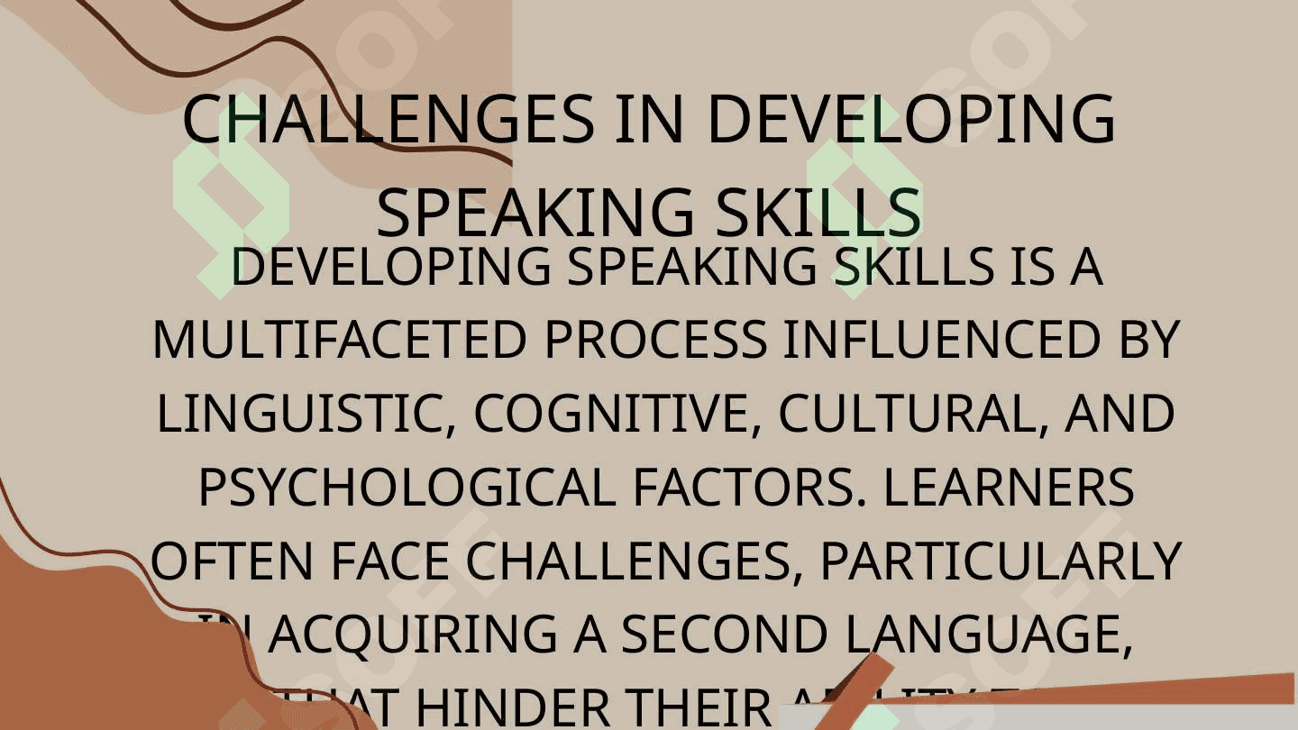 Speaking skills 8
