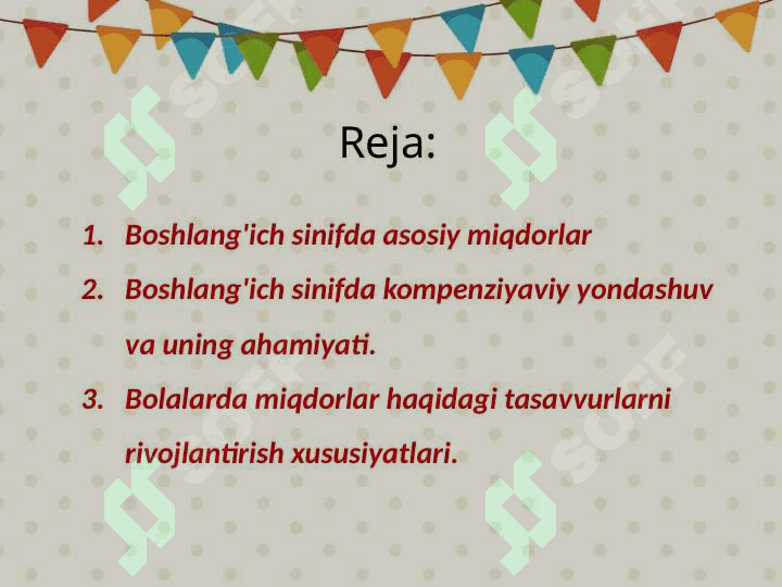 Boshlang'ich sinifda asosiy miqdorlarni o'rgatishda kompenziyaviy yondashuv 2