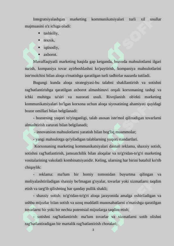 Korxonalarda komunikatsion marketingni rivojlantirish masalalari 3