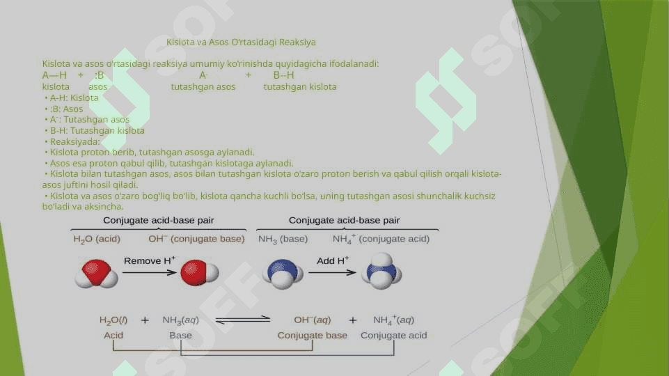 Organik birikmalarning kislotali asosligi 3