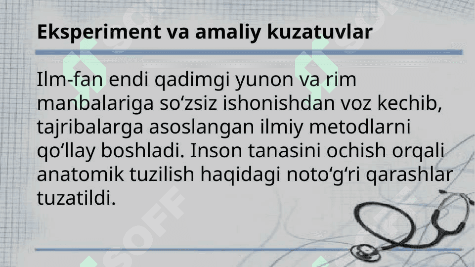 Uyg’onish davrida anatomik bilimlarning rivojlanishi 5