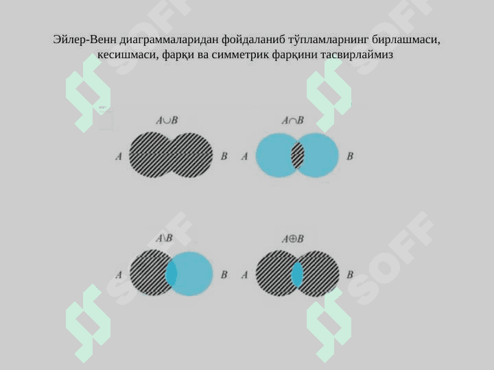 Eyler-Venn diagrammalari 8