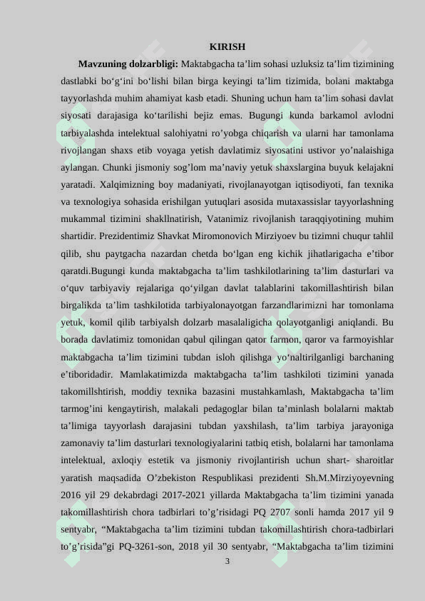 Maktabgacha yoshdagi bolalarga tarbiya berish usullari 3