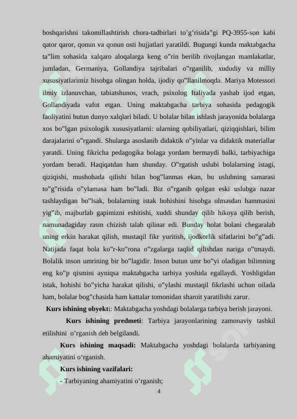 Maktabgacha yoshdagi bolalarga tarbiya berish usullari 4