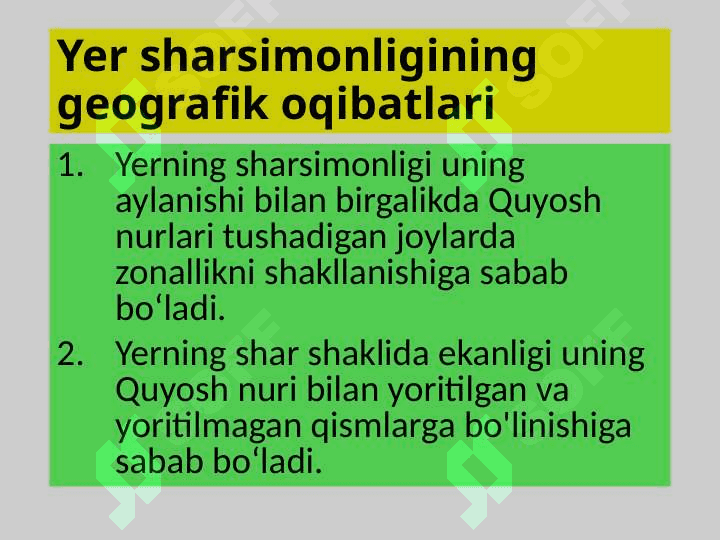 Geografik mintaqalar va tabiat zonalari 5