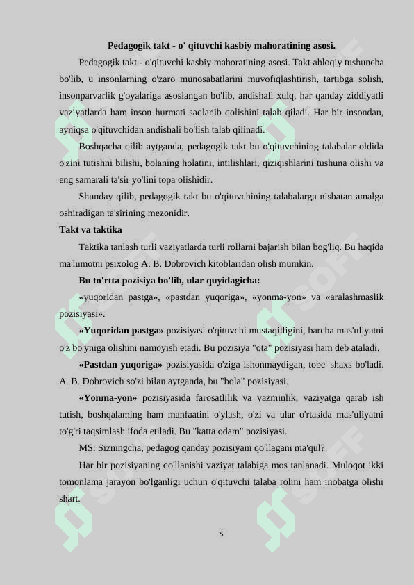 NAZOKAT VA TAKTIKA MUAMMOLARI 4