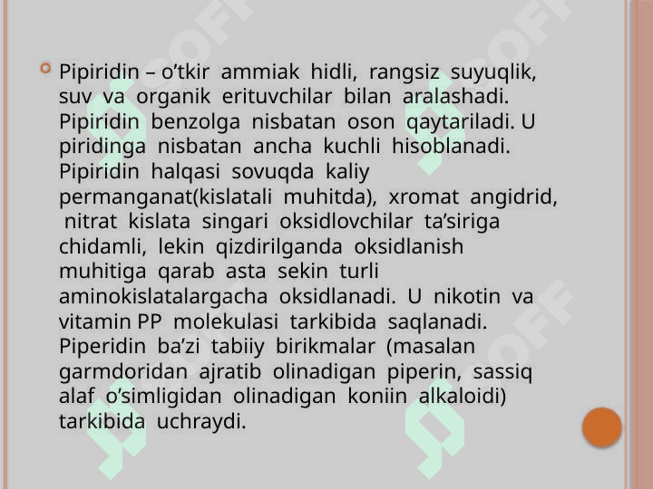 Nikotin kislota va uning hosilalari 8