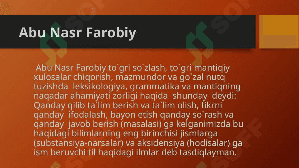 Soʻz haqida sharq mutafakkirlarining fikrlari 2