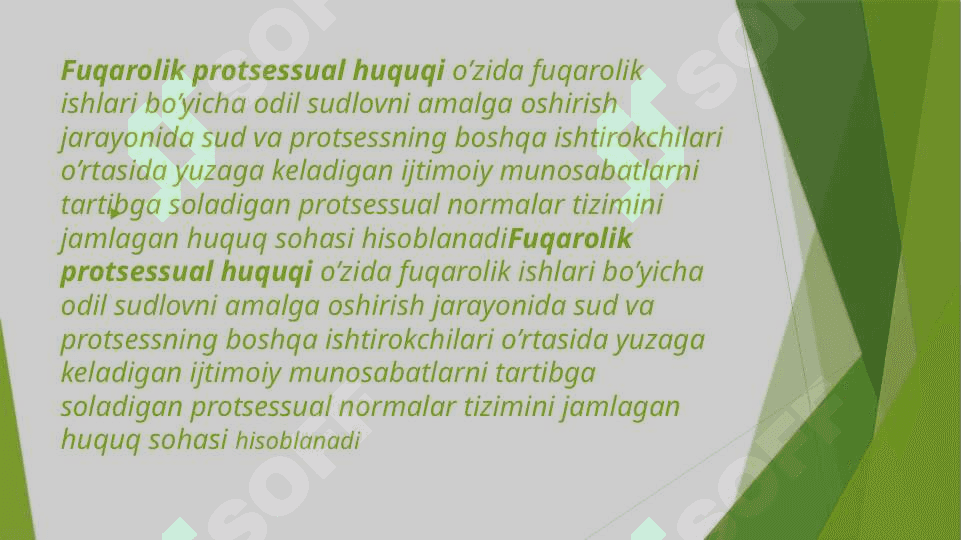 Fuqarolik protsessual huquqi faniga kirish 3