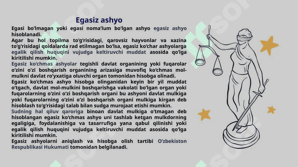 Mulk huquqining vujudga kelish asoslari 6