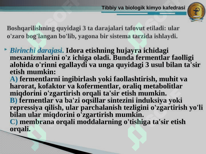 Endokrin tizim biokimyosi 7