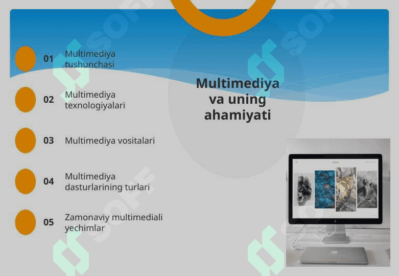 Multimediya va uning zamonaviy ta’minoti. Power Point dasturining asosiy elementlari. Animatsion effektlar. Taqdim etishni boshqarish. Multimediali taqdimotlar yaratish. 3