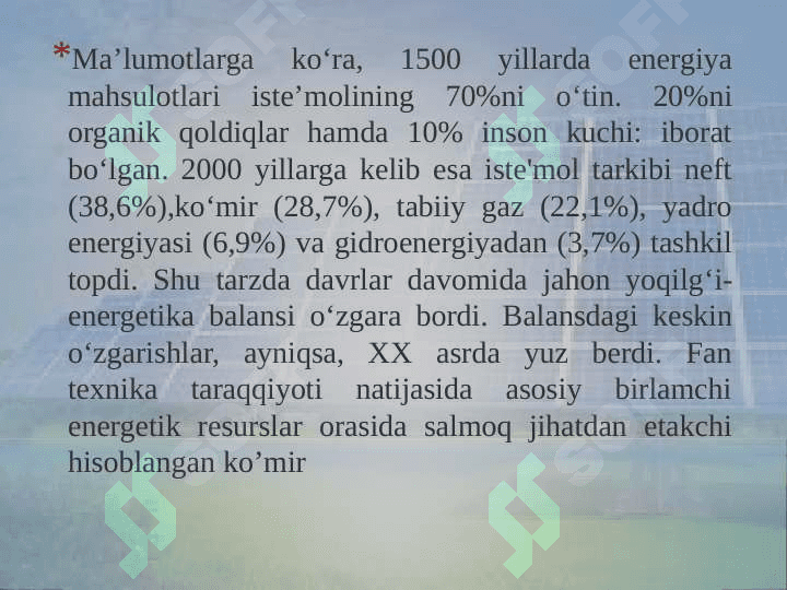 Yoqilg'i energetika majmuasi 4
