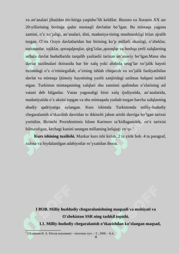 O’zbekiston SSSR ning tashkil topishi 4