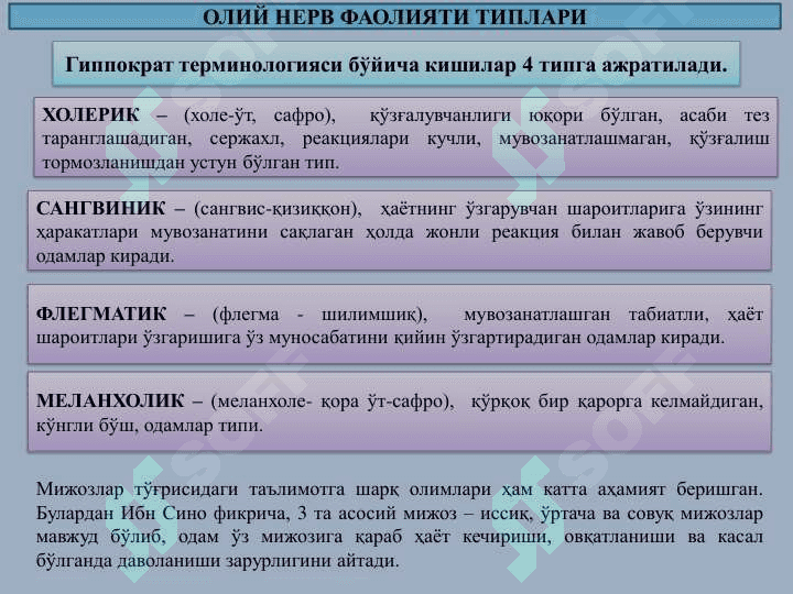 Олий нерв фаолиятининг ѐшга  оид  хусусиятлари 8
