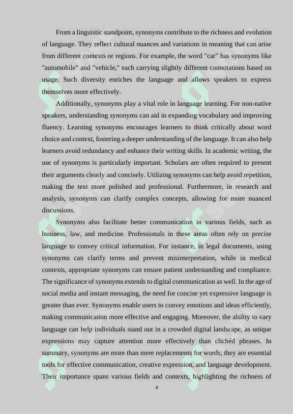 SINONYM,ANTONYM AND OMONYMS 6
