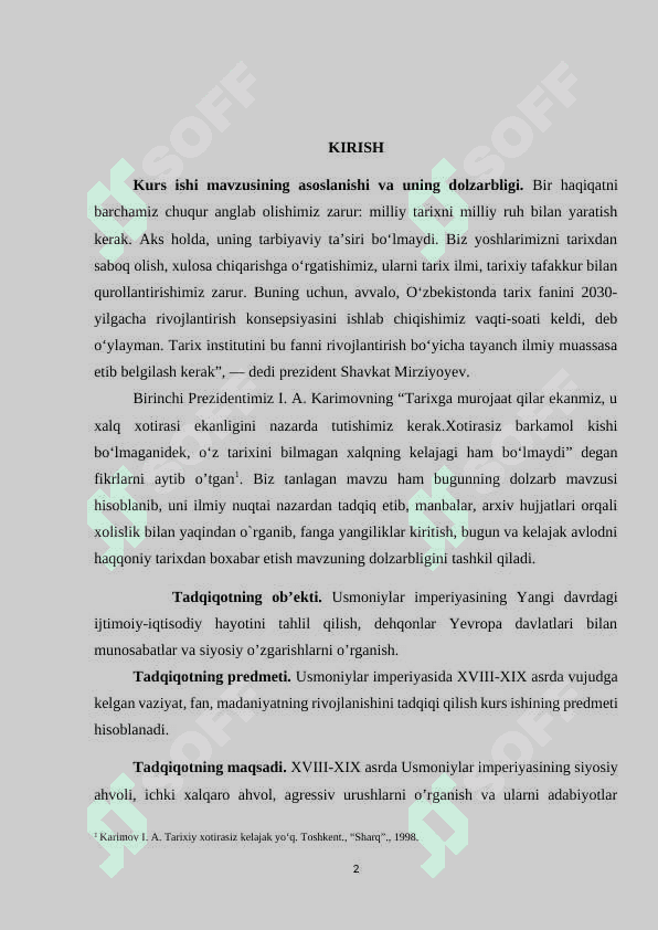 YANGI DAVRDA USMONIYLAR IMPERIYASI 2