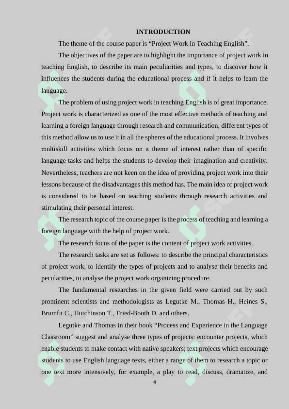 Teaching English to young learners through project work 4