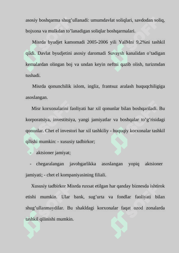 MISR ARAB RESPUBLIKASI SOLIQ TIZIMI 4