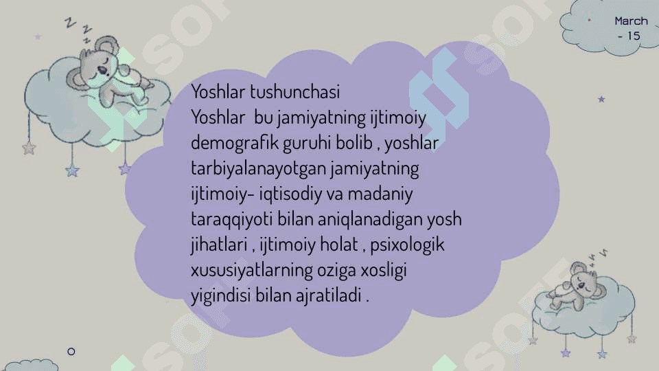Yoshlar uchun ijtimoiy xiZmatlarning tarkibiy qismlari 2