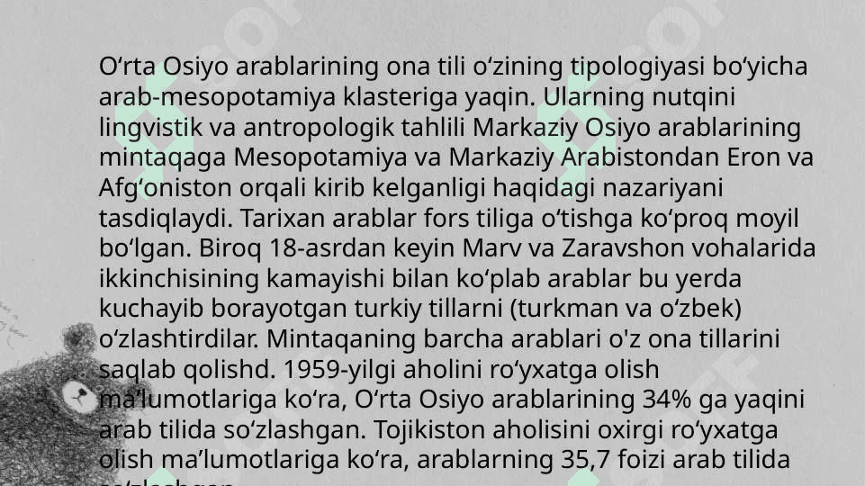 Makaziy Osiyoda arab grafikasini tarqalishi. 4