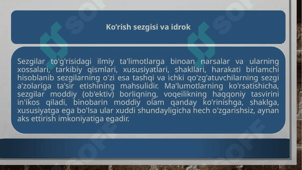 Idrokning murakkab shakllari va ularni o'rganish metodlari 3