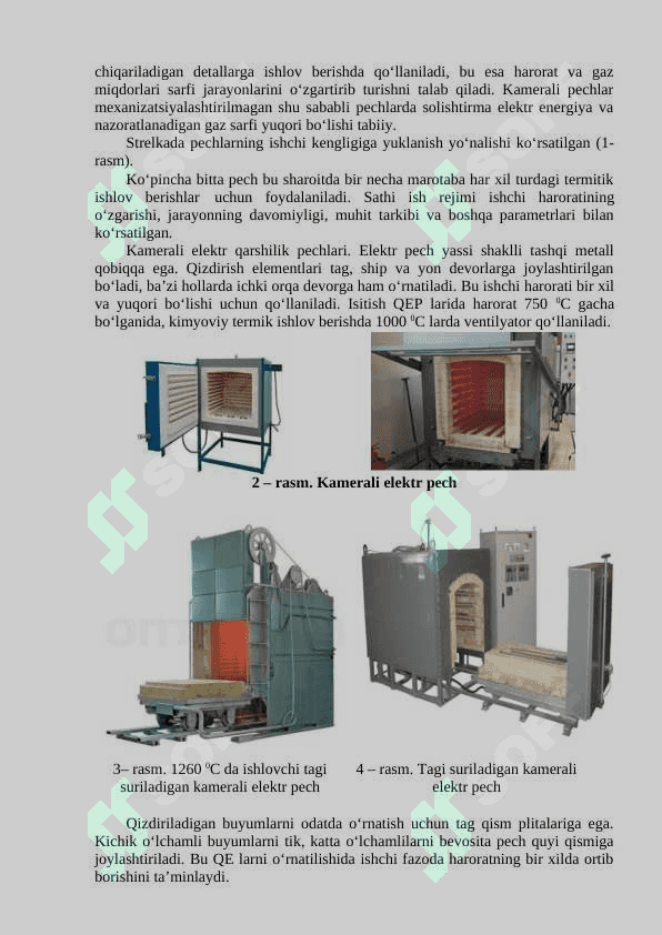DAVRIY ISHLOVCHI  PECHLARI 4