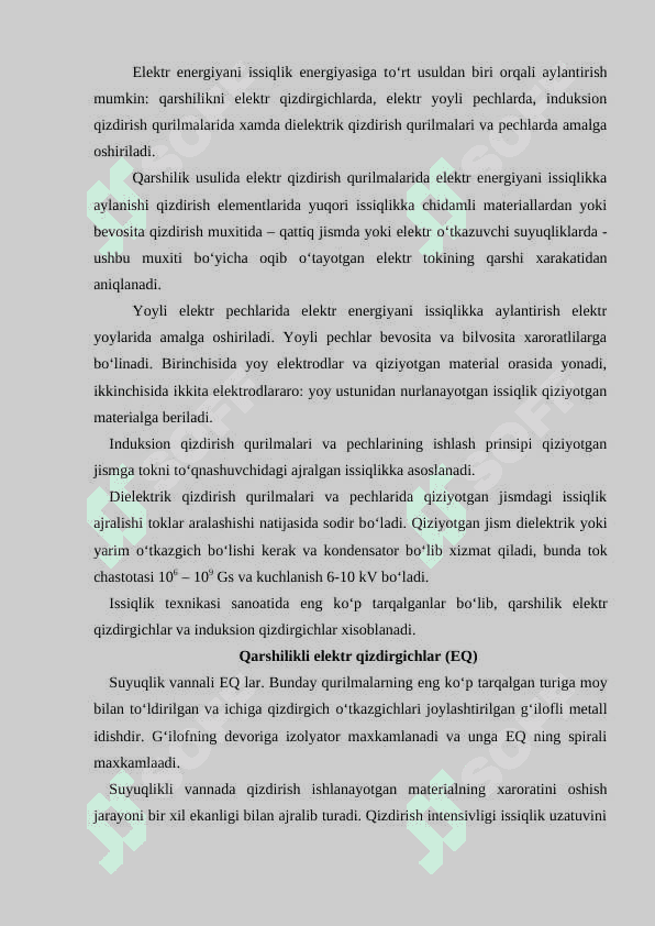 Qizdirgich elementlari 4