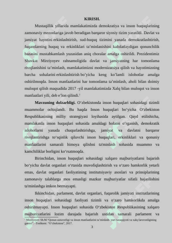 Inson huquqlari bo’yicha xalqaro paktlar, ularning tuzilishi va ahamiyati 3