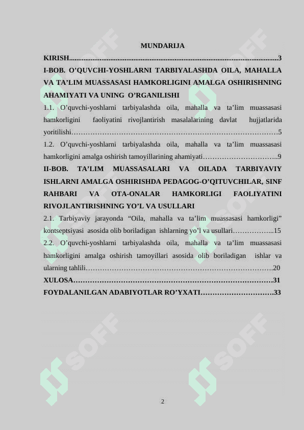 Maktab oila va mahalla bilan hamkorlikda olib boriladigan ijtimoiy hamkorlik faoliyati 2
