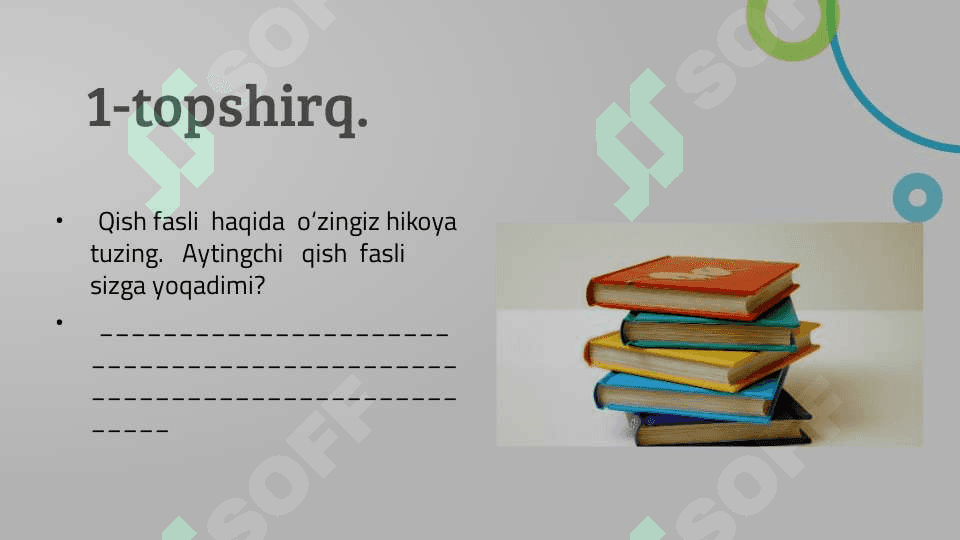 Pirls  xalqaro baholash dasturlari   bo‘yicha topshiriqlar 4