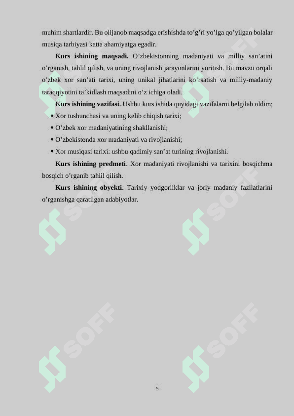 XOR MA’DANIYATINING KELIB CHIQISH TARIXI 5