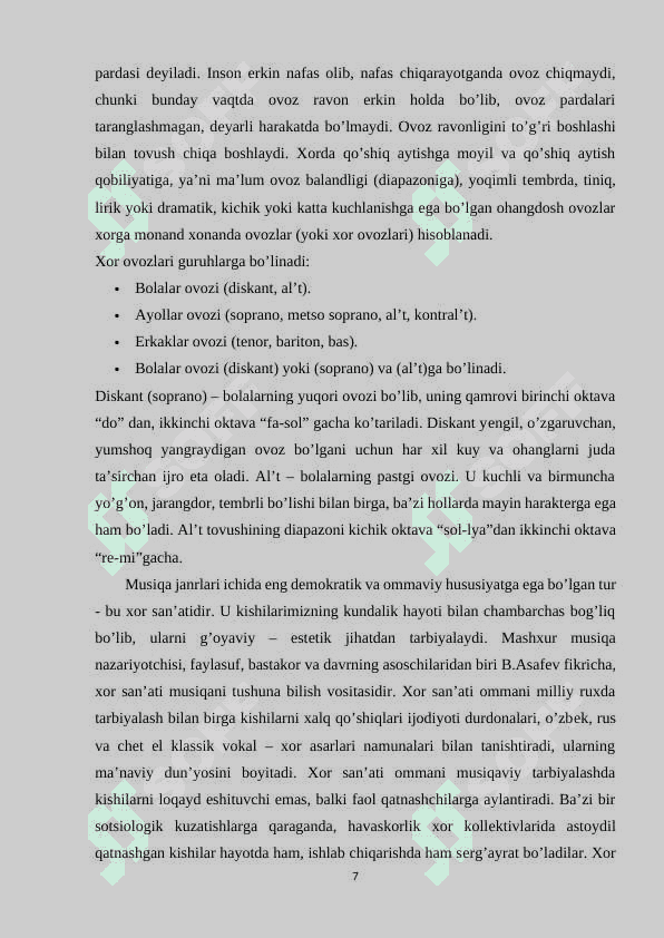 XOR MA’DANIYATINING KELIB CHIQISH TARIXI 7