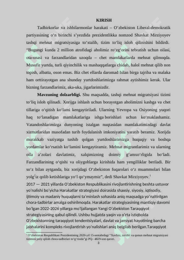 O’zbekiston Respublikasida mehnat migratsiyasi jarayonlarini huquqiy tartibga solish masalalari 3