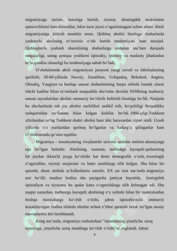 O’zbekiston Respublikasida mehnat migratsiyasi jarayonlarini huquqiy tartibga solish masalalari 6