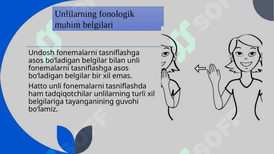O’zbek imo-ishora tilida nutqning fonetik bo’linishi. 3