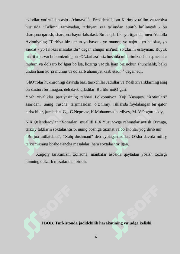 Buxoro va Xiva sovetlar bosqini arafasida jadidchilik harakati 4