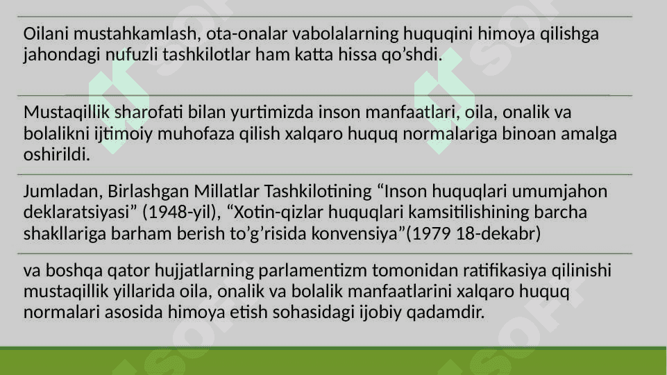 Oila institutining konstitutsiyaviy asoslarini rivojlantrish masalalari. 4