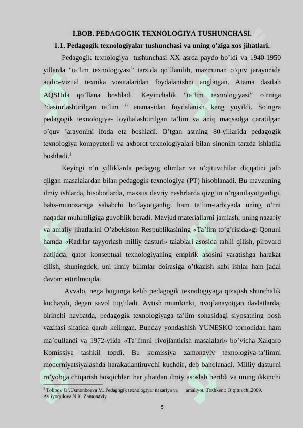 Yangi O'zbekistonda yoshlarga e’tibor mavzusini o’rganishda pedagogik texnologiyalardan foydalanish 5