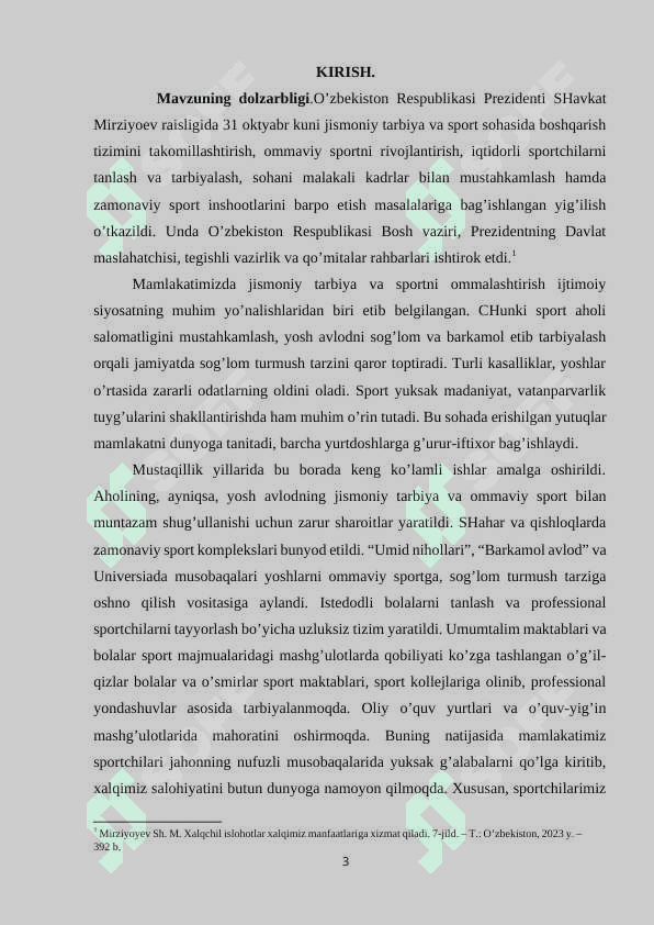 Sportchilar o’quv mashg’ulot jarayonini rejalashtirish 3