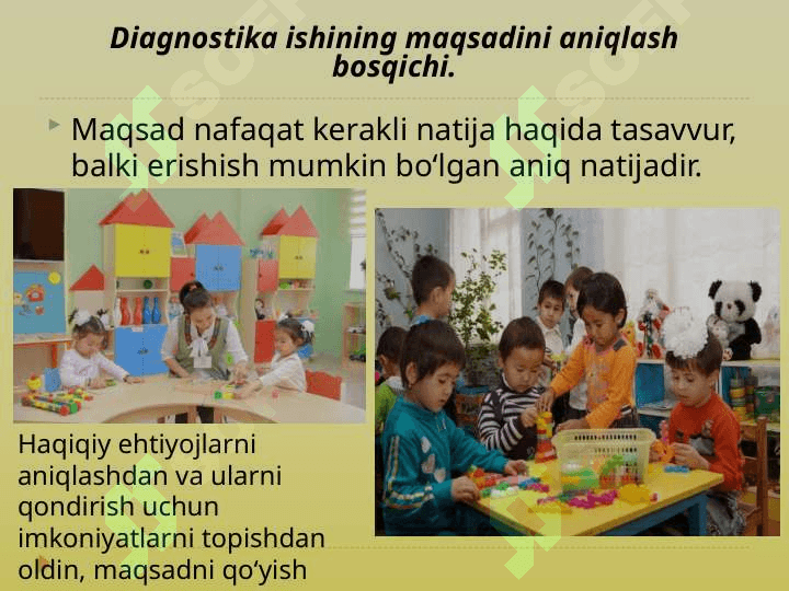 PEDAGOGIK DIAGNOSTIKA ASOSIDA UZLUKSIZ TA’LIMDA TARBIYAVIY ISHLARNI REJALASHTIRISH 5