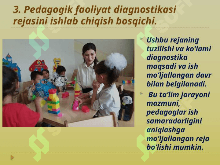 PEDAGOGIK DIAGNOSTIKA ASOSIDA UZLUKSIZ TA’LIMDA TARBIYAVIY ISHLARNI REJALASHTIRISH 8