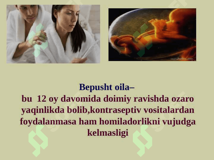 Bepushtlik patofiziologiyasi 3