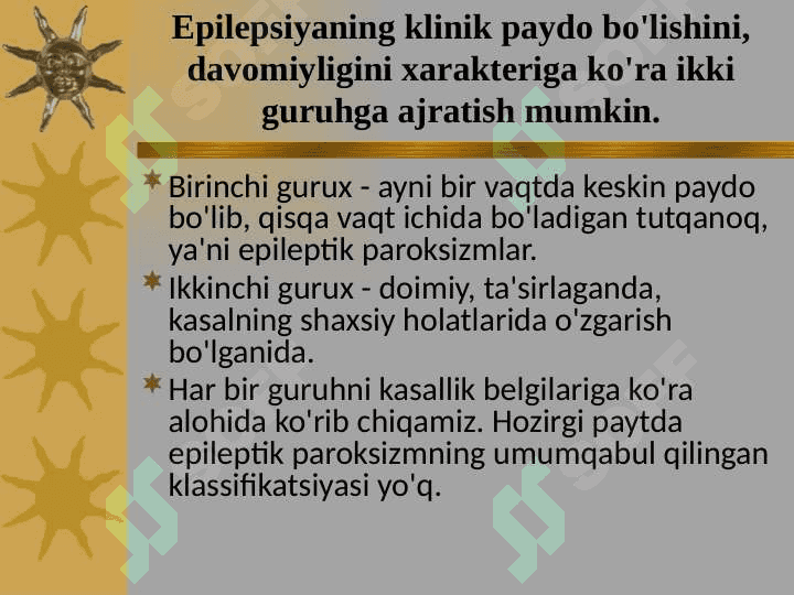 Epilepsiya haqida tushuncha 4